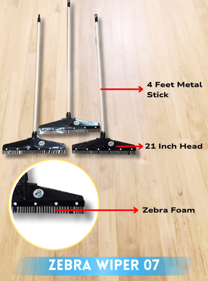 Zebra Wiper ( Metal Stick )