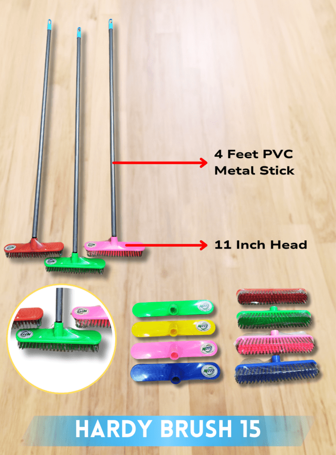 Hardy Brush ( PVC Metal Stick )