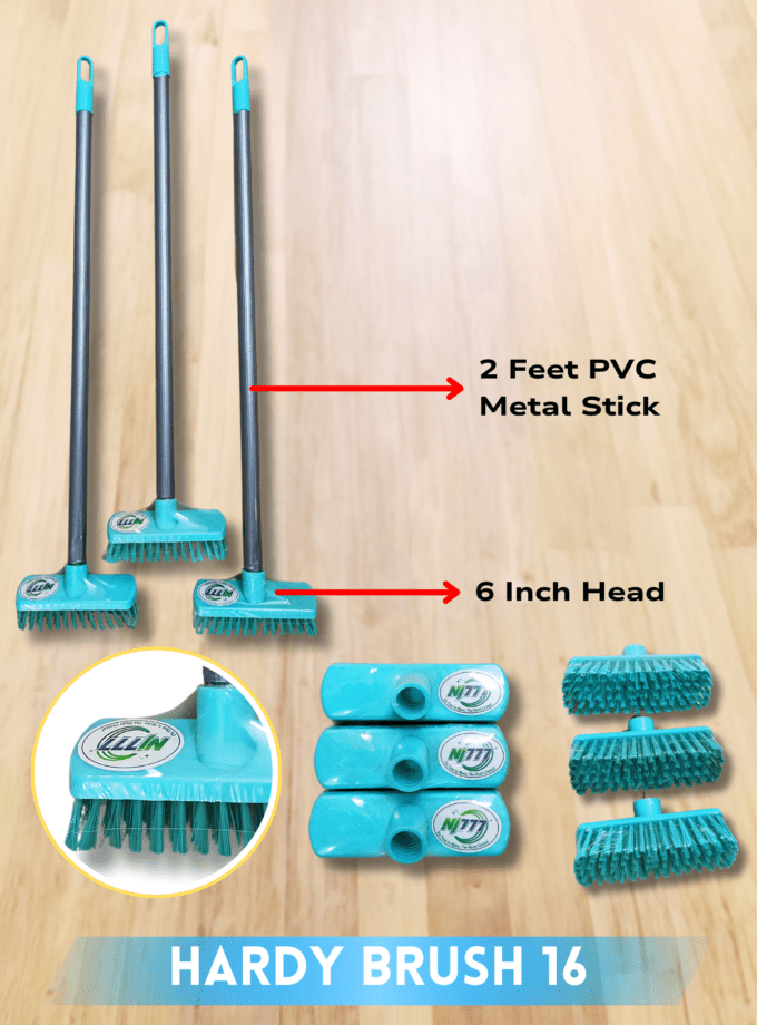 Hardy Brush ( PVC Metal Stick )