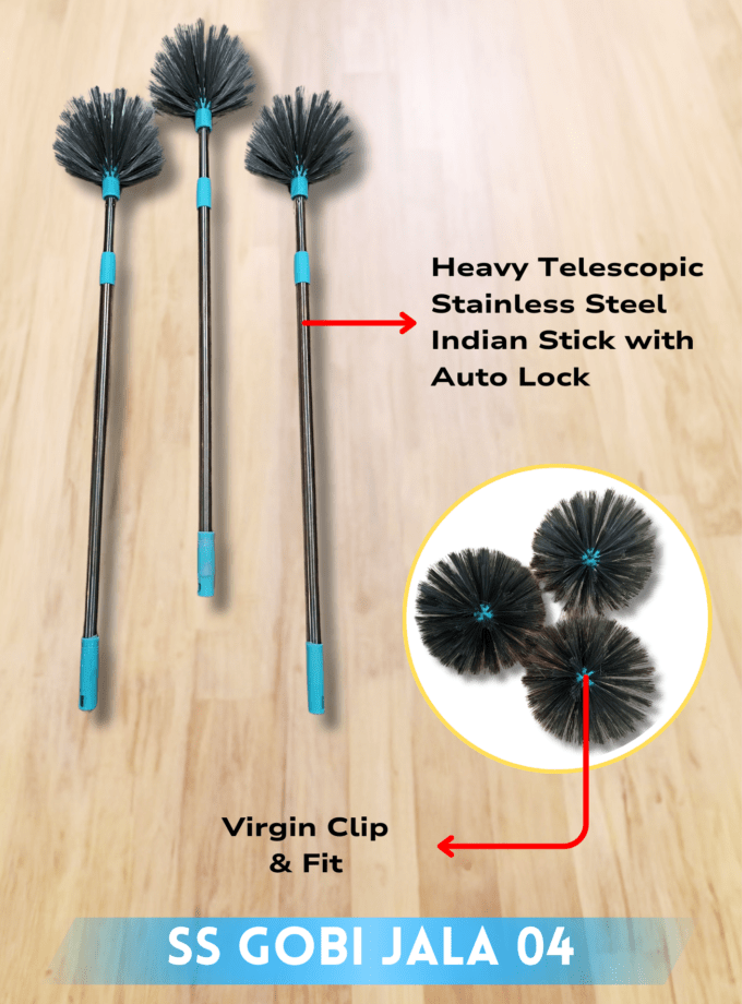 SS Gobi Jala ( Telescopic Stainless Steel Stick )