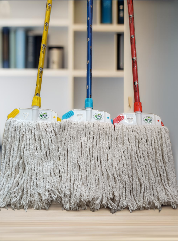 Clip Mop ( Wooden Stick )