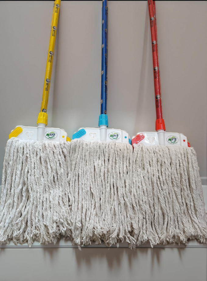 Clip Mop ( Wooden Stick )