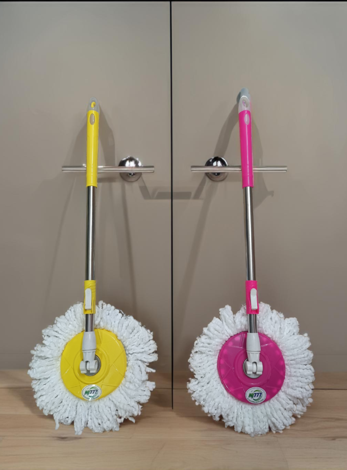 Premium Spin Mop (Stainless Steel Stick)