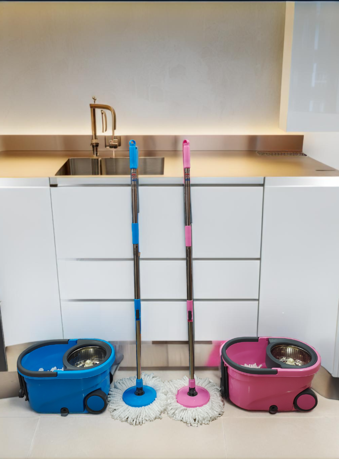 Bucket Mop Deluxe ( heavy steel spin )