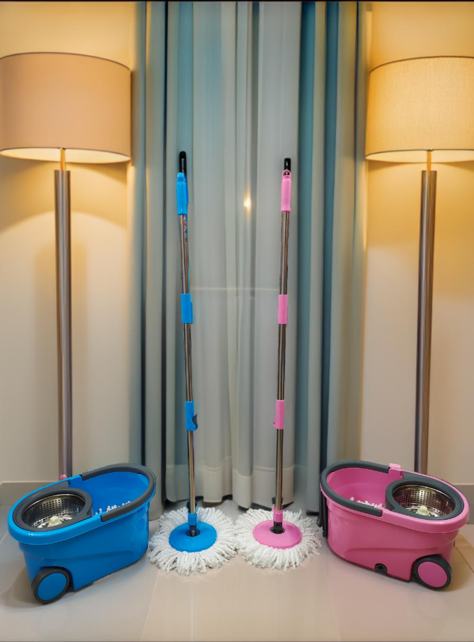 Bucket Mop Deluxe ( heavy steel spin )