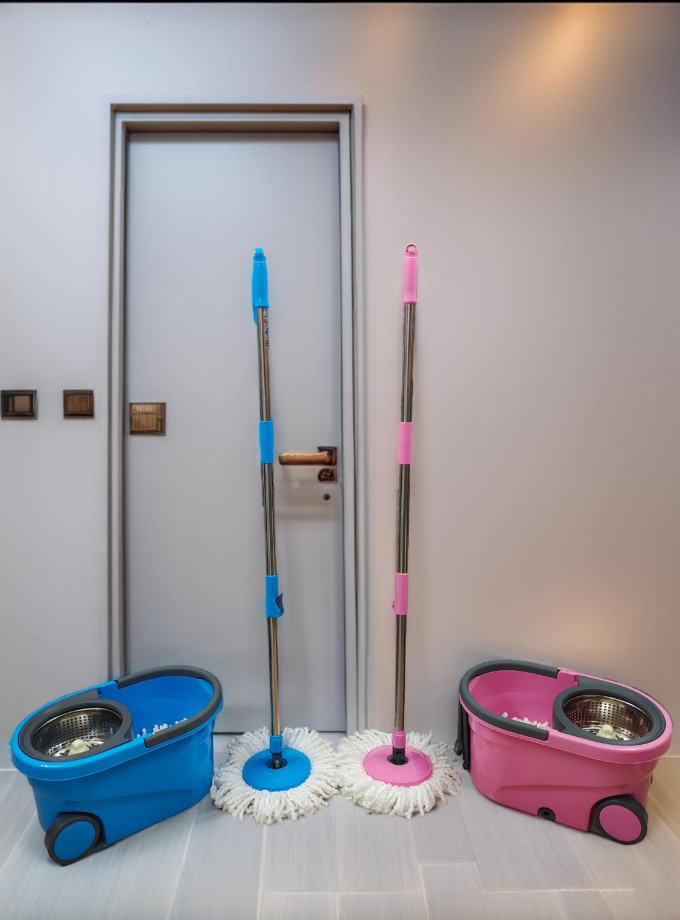 Bucket Mop Deluxe ( heavy steel spin )